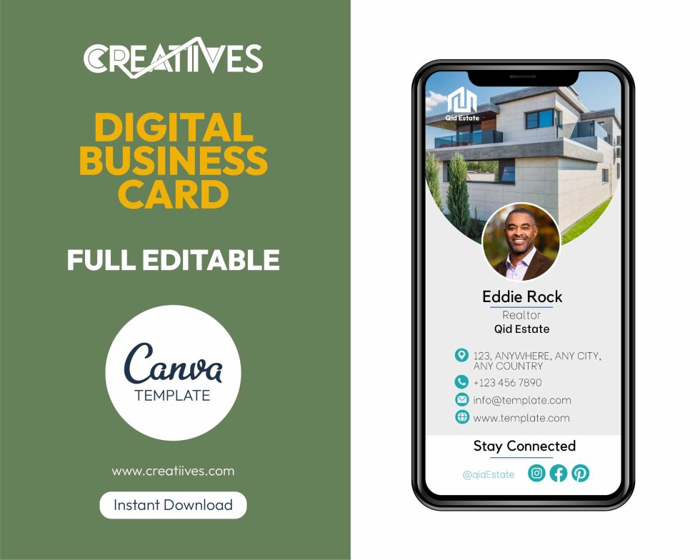 Customizable Digital Business Card