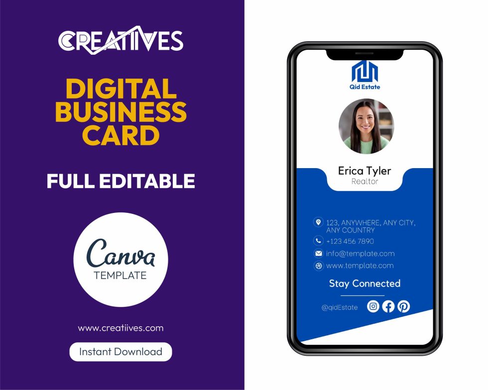 Customizable Digital Business Card