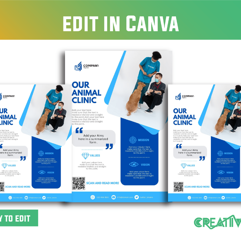 Digital Flyer, Canva Flyer, Making A Flyer